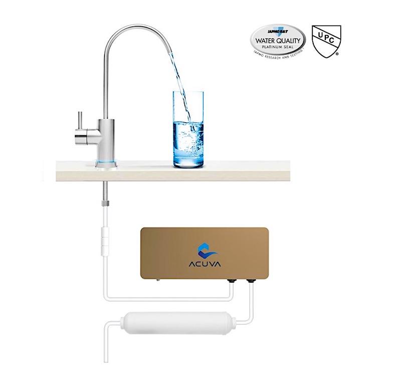 How Does Acuva Water Purification System Work in RV Motrohome or camper