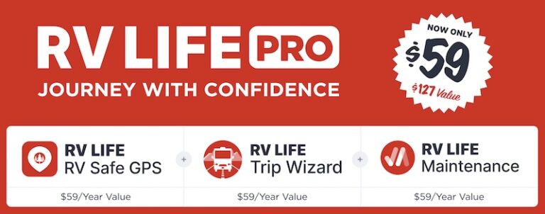 RV Life Pro and RV Trip Wizard Pricing