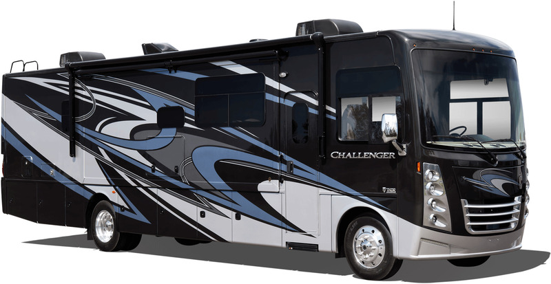 The Thor Challenger 37 FH is one of the best Class A motorhomes with opposing slides