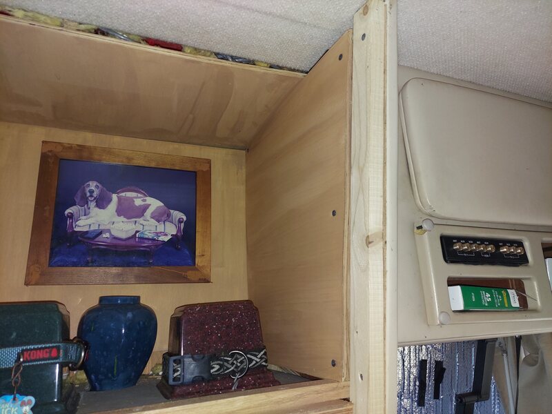 DIY RV Cabinet Plywood and Stain