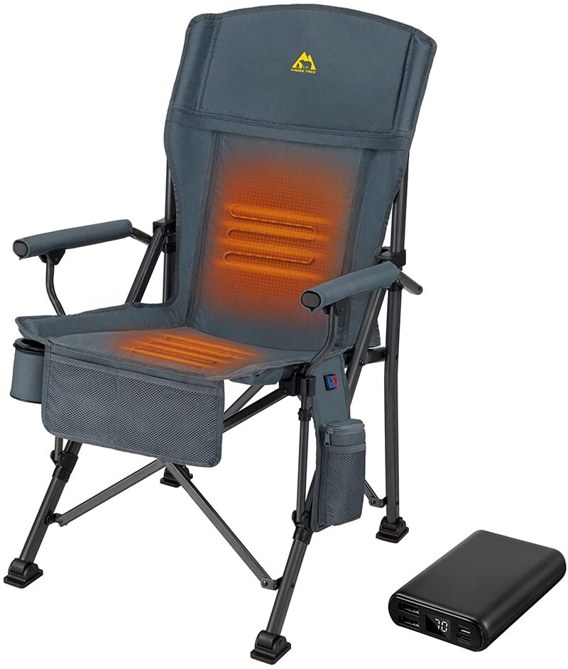 Kings Trek Heated Camping Chair