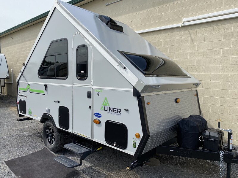 4. Aliner Expedition Exterior one of the best and most popular pop-up camper brands