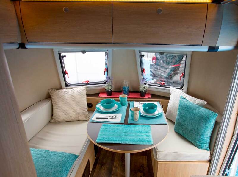 travel trailer with big living room