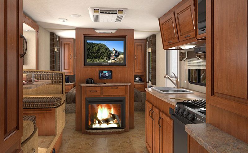 There’s Nothing Better Than an RV Fireplace Heating Your Camper