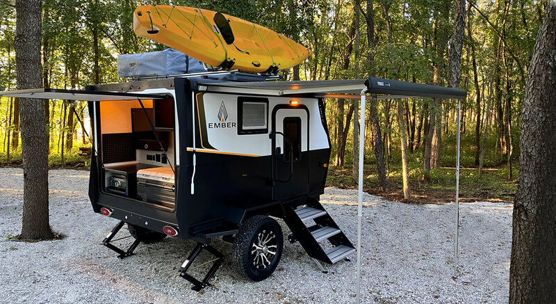 Campers to Tow With an SUV Ember Overland Micro Series ROK and ROL Exterior
