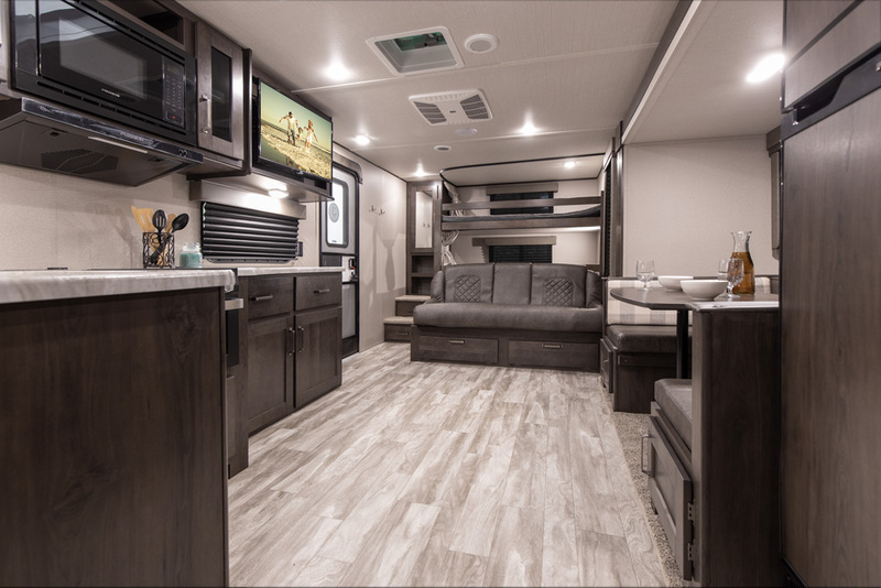 Campers to Tow With an SUV Grand Design Transcend Xplor 265BH Interior
