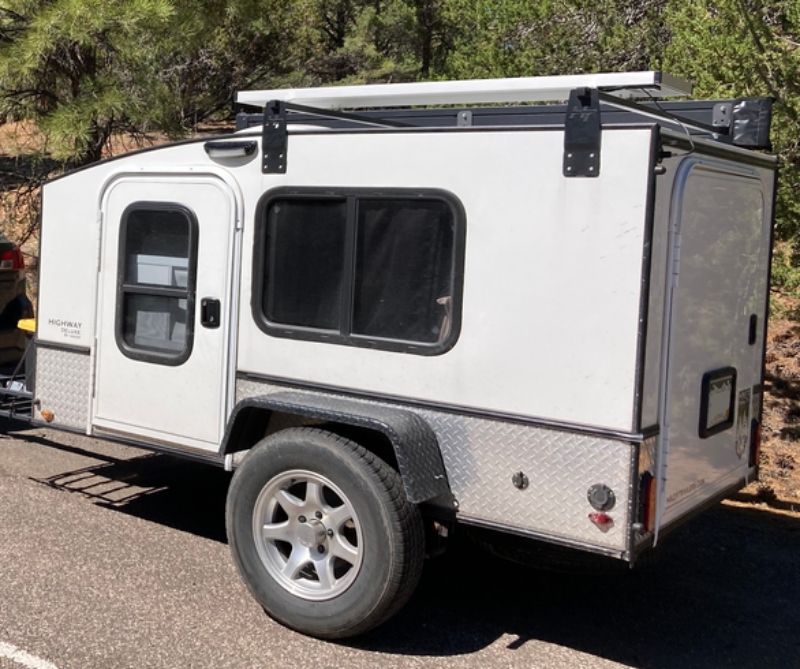 Campers to Tow With an SUV Hiker Trailer Highway Deluxe Exterior