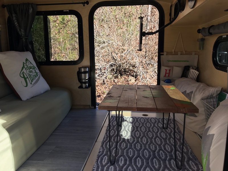 Campers to Tow With an SUV Hiker Trailer Highway Deluxe Interior