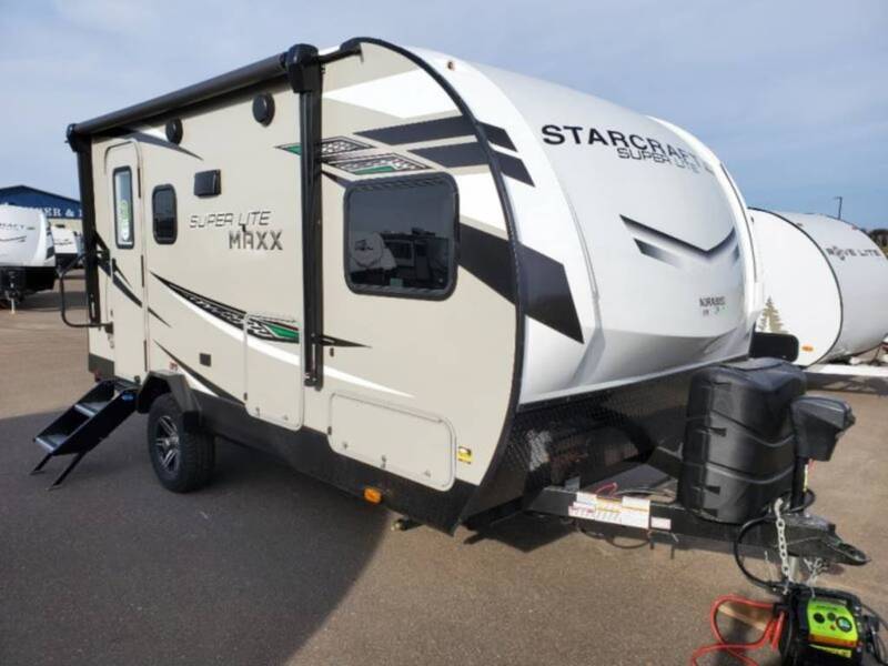 Campers to Tow With an SUV Starcraft Super Lite Maxx 16FBS Exterior