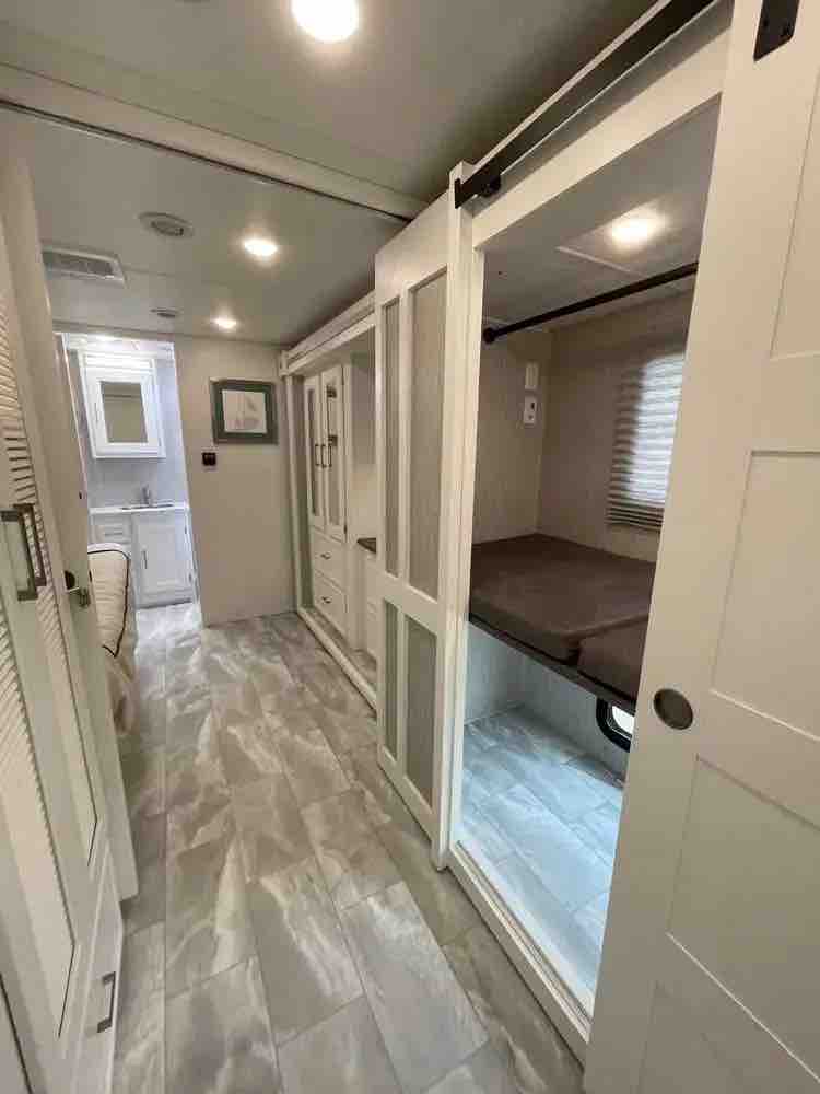 Best RV for Working Remotely on the Road Coachmen Encore 375RB Interior
