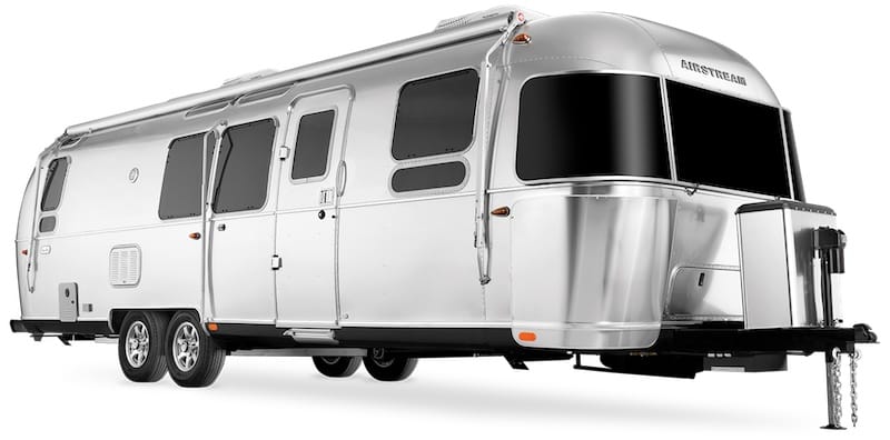 Best RV for Working Remotely on the Road Airstream Flying Cloud 30FB Office Exterior