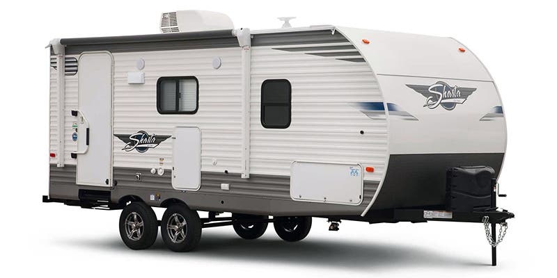 Best Travel Trailer With Bunk Beds Under 7000 lbs Shasta 25RS Exterior