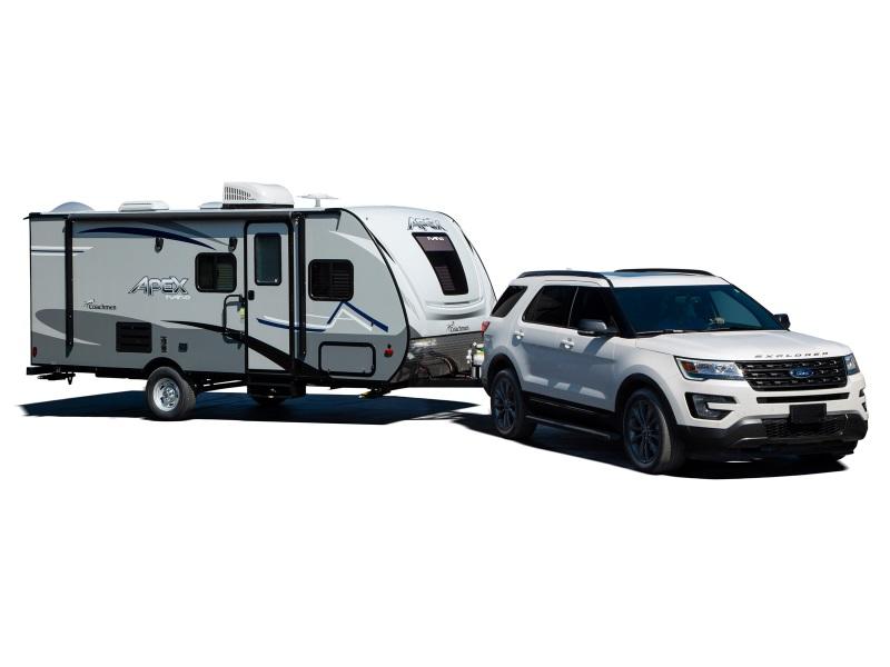 Campers to Tow With and SUV Coachmen Apex With Ford Explorer