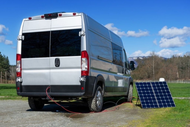 Features Most Important Camper Van for Living Off Grid Source of Electricity