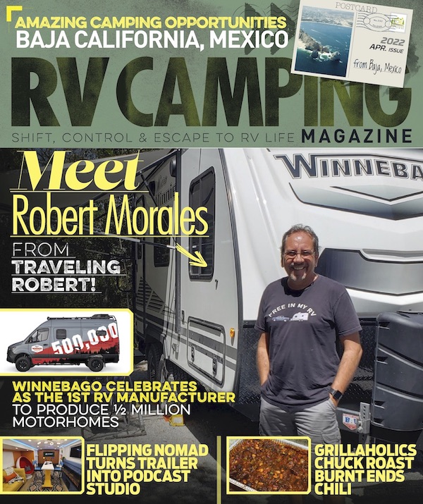 Meet Traveling Robert featured in RV Camping Magazine