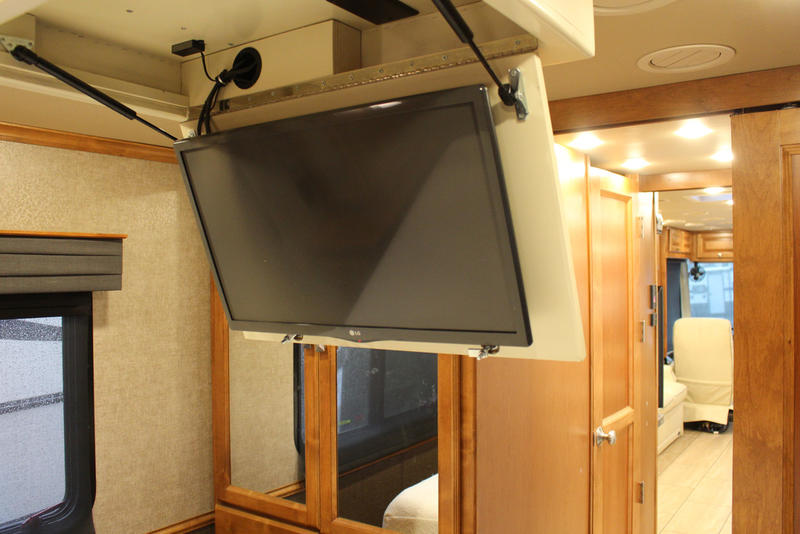 RV Ceiling TV Mount as an alternative 