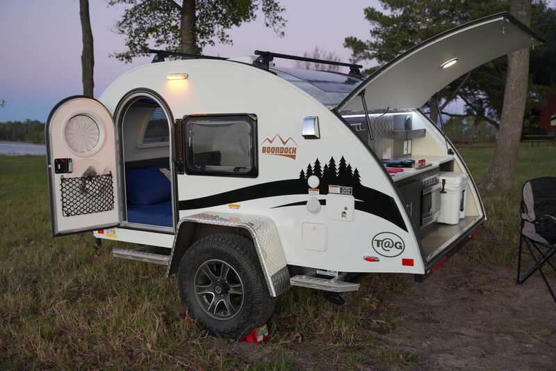 Travel Trailers Under 30000 nuCamp TAG XL Boondock Exterior