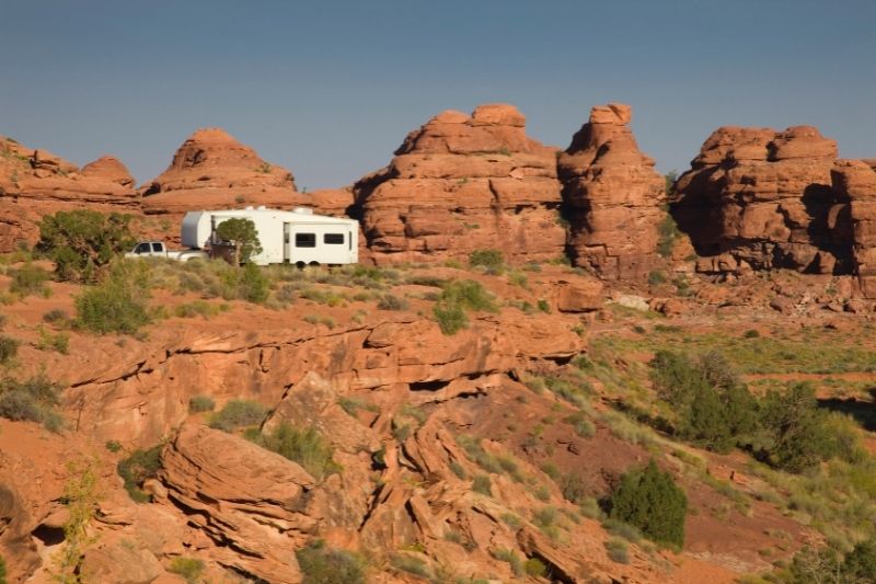 find a free campsite on BLM land out west