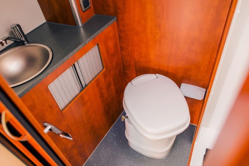 what material are RV toilets made from? Not including Porcelain RV Toilets