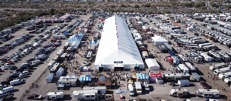 RV Shows in the U.S. Quartzsite Sports, Vacation, and RV Show