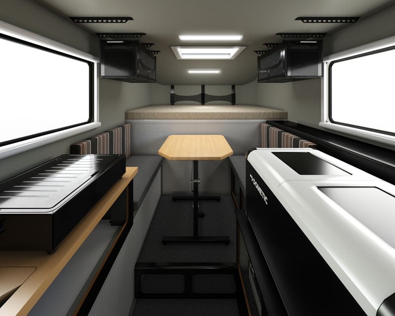 Scout Camper Olympic Interior