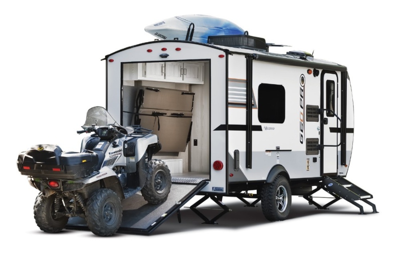 Single Axle or Double Axle Camper Trailer Toy Hauler