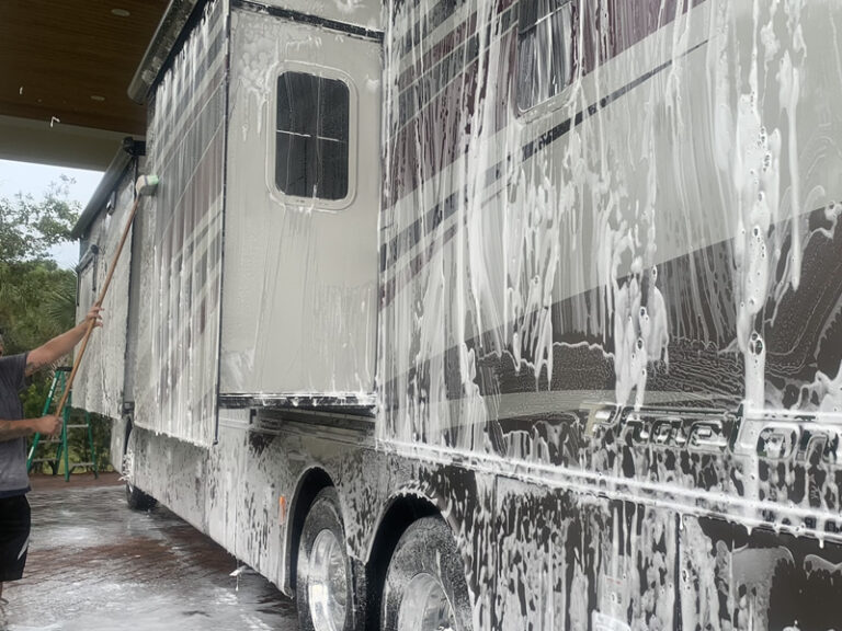 Where Do You Wash a Class A RV? RVBlogger