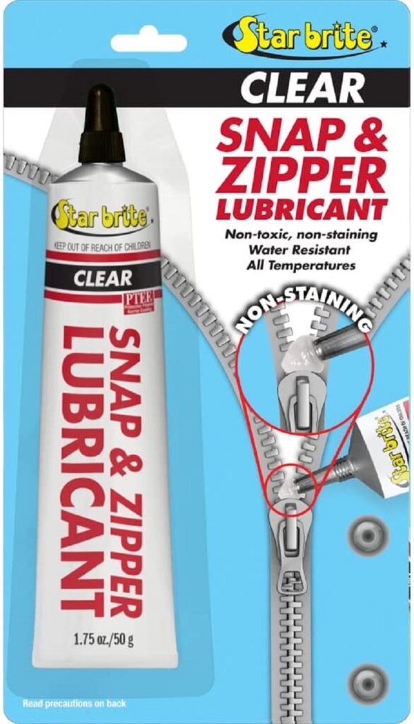 Essential RV Tools for Under $10 Starbrite snap and zipper lubricant for awnings and covers