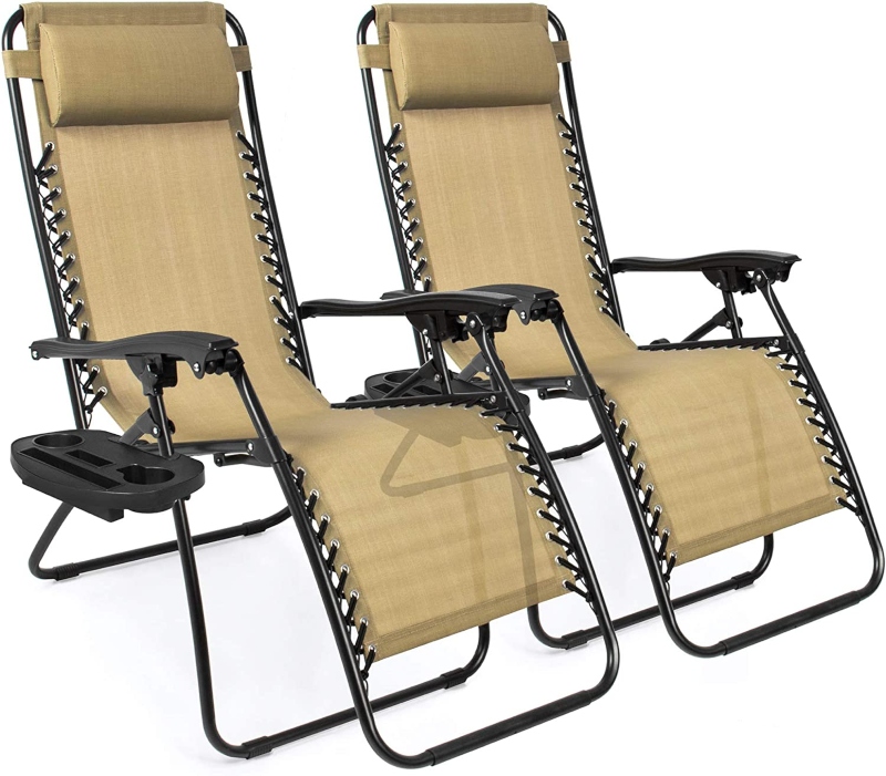 Best Choice Products Set of Reclining Camping Chairs
