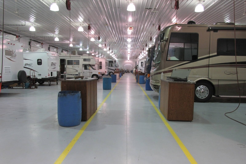 Where to Wash RV dealers and service centers send them out clean