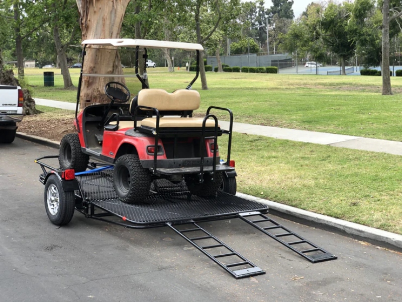 RV Golf Cart Carrier Tie Down