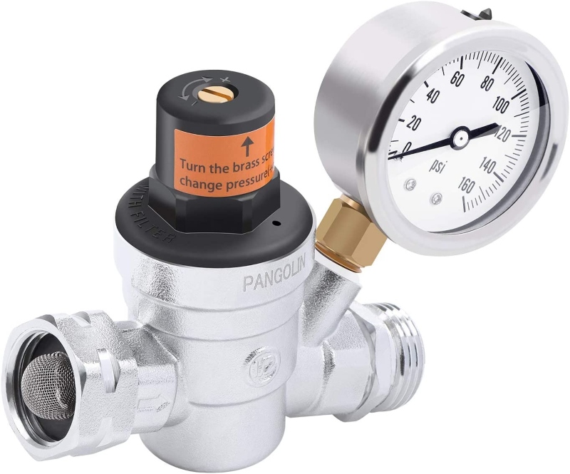 RV water pressure regulator PANGOLIN adjustable RV water pressure regulator valve