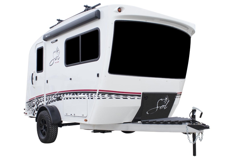 Teardrop Camper With a Bathroom inTech Sol Dawn Rover Exterior