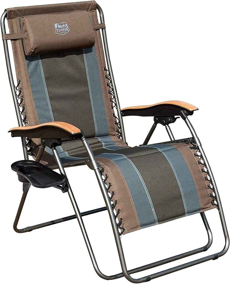 Timber Ridge Zero Gravity Reclining Camping Chair