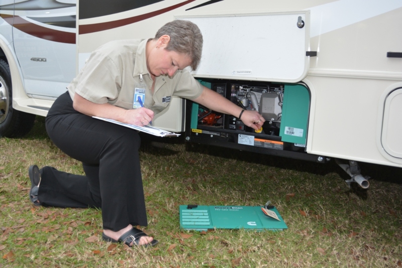 Visually Inspect and Service Your RV Generator