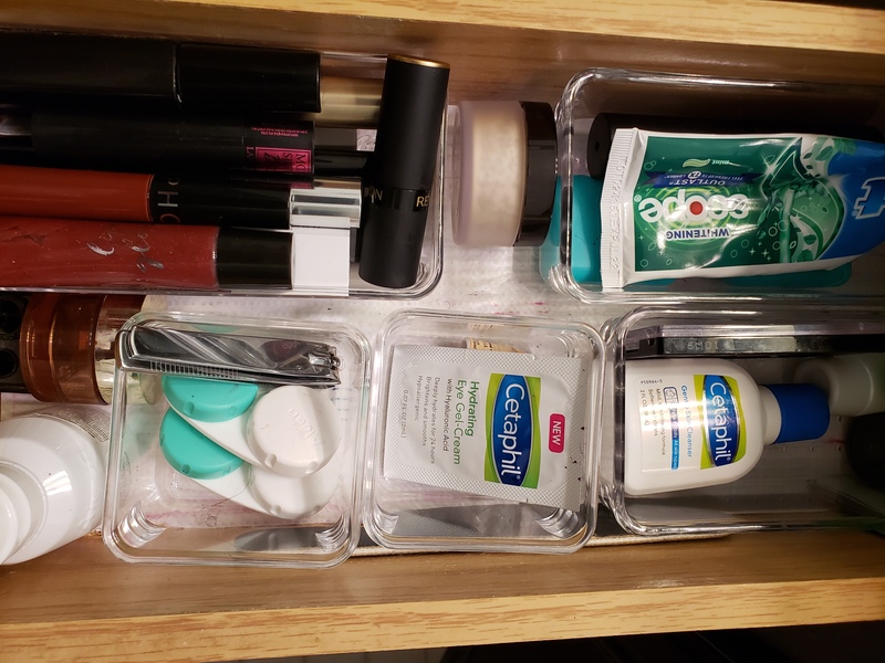 Organization Hacks for Your RV Use Clear Acrylic Organizers for Pantry and Bathroom