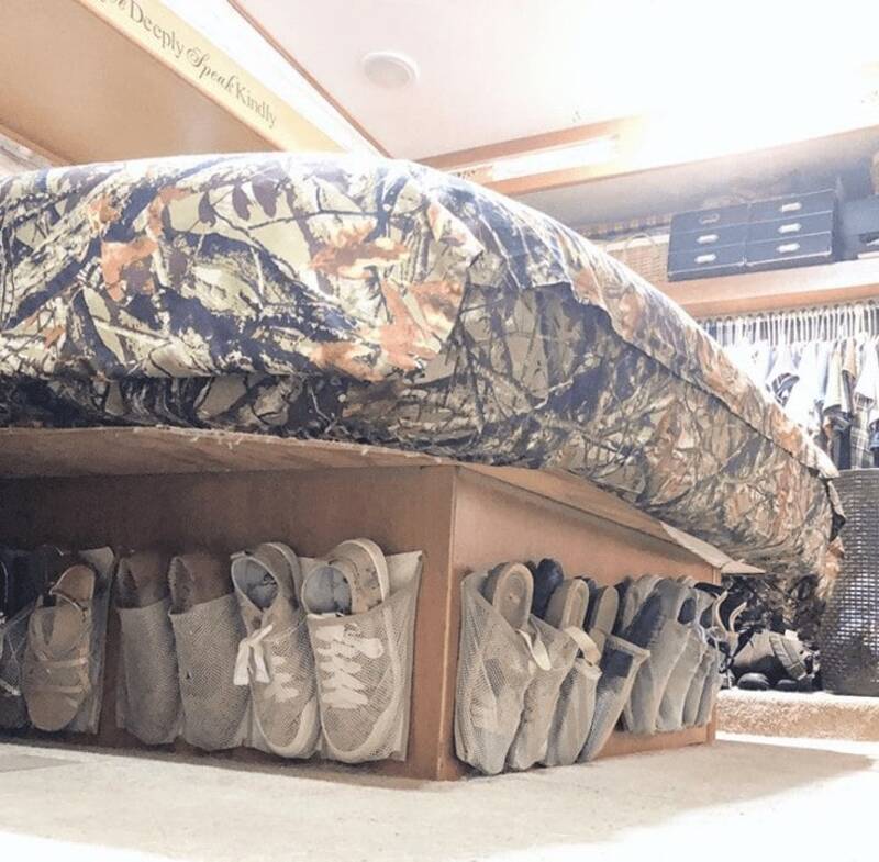 Bonus Organization Hack RV Where Should Shoes Be Stored in an RV