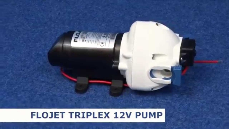 Best RV Water Pump Replacements Flojet Triplex Diaphragm Automatic Water System Pump