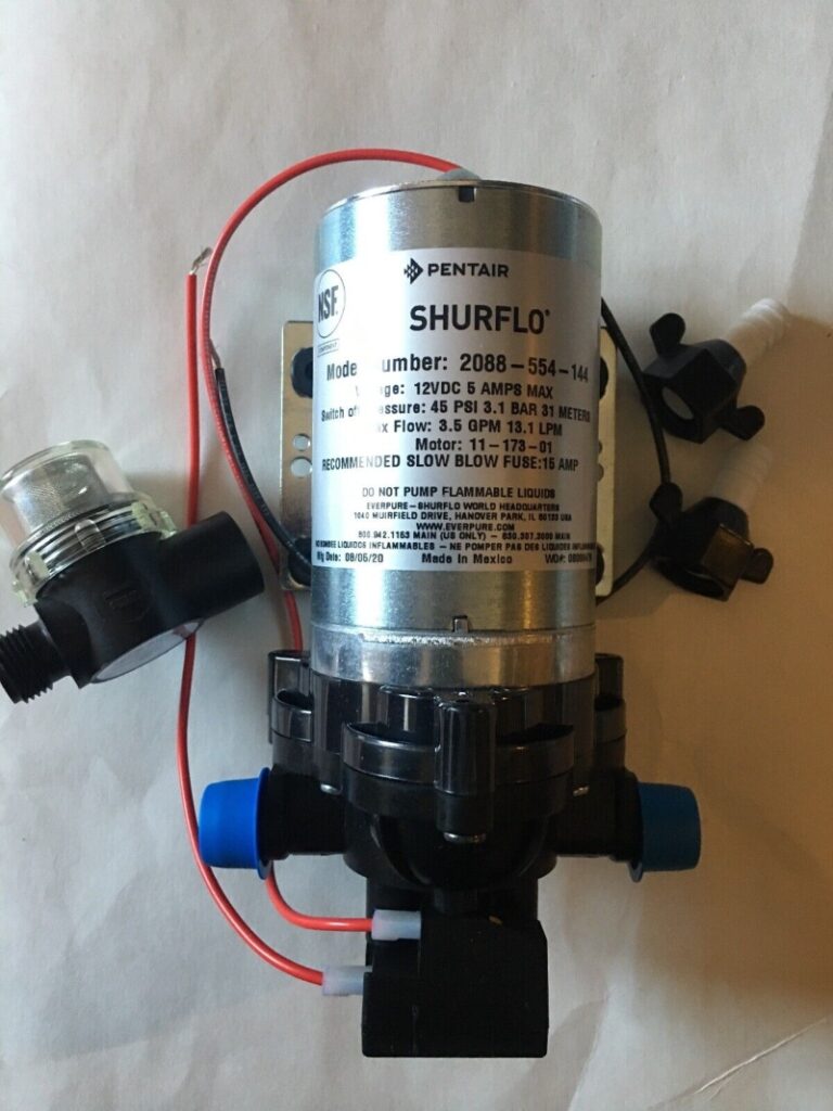 Best RV Water Pump Replacements Shurflo RV Water Pump