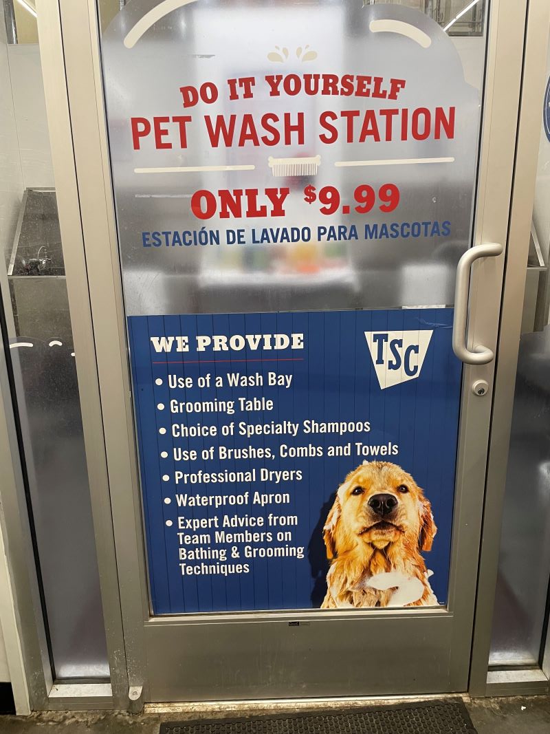 Tractor Supply Pet Wash Cover