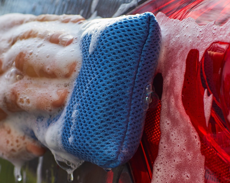 VIKING Mesh Bug Cleaning Car Wash Sponge