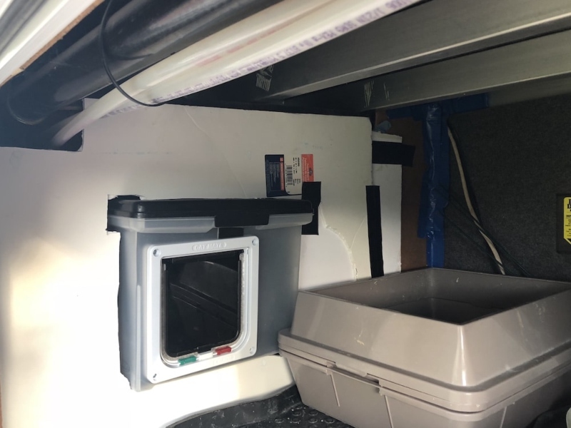 Can You Install A Cat Flap In an RV