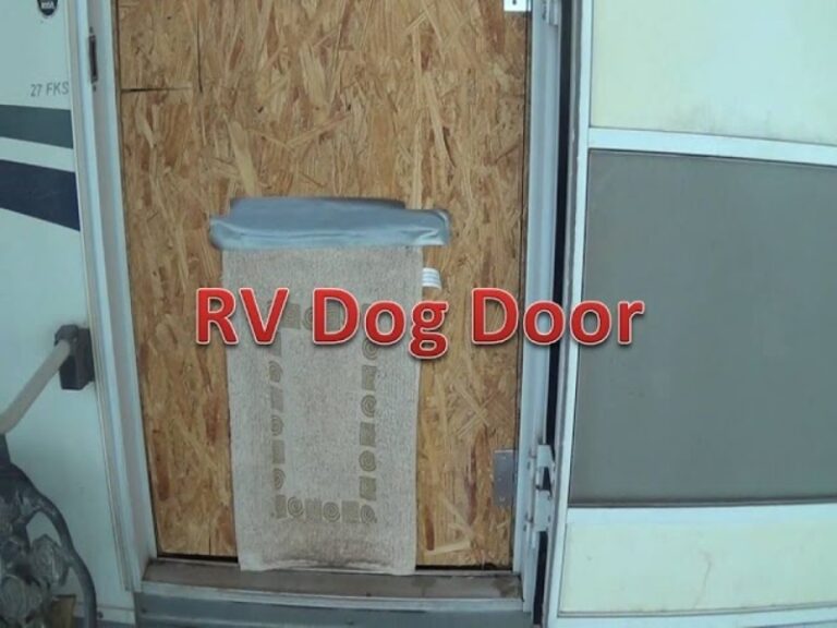 How To Install An RV Doggie Door – RVBlogger