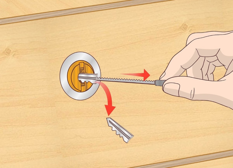 Use Crazy Glue On The Broken Key