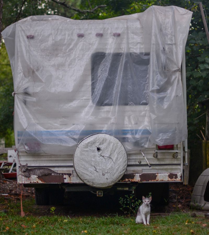 Should You Cover An RV With A Tarp?