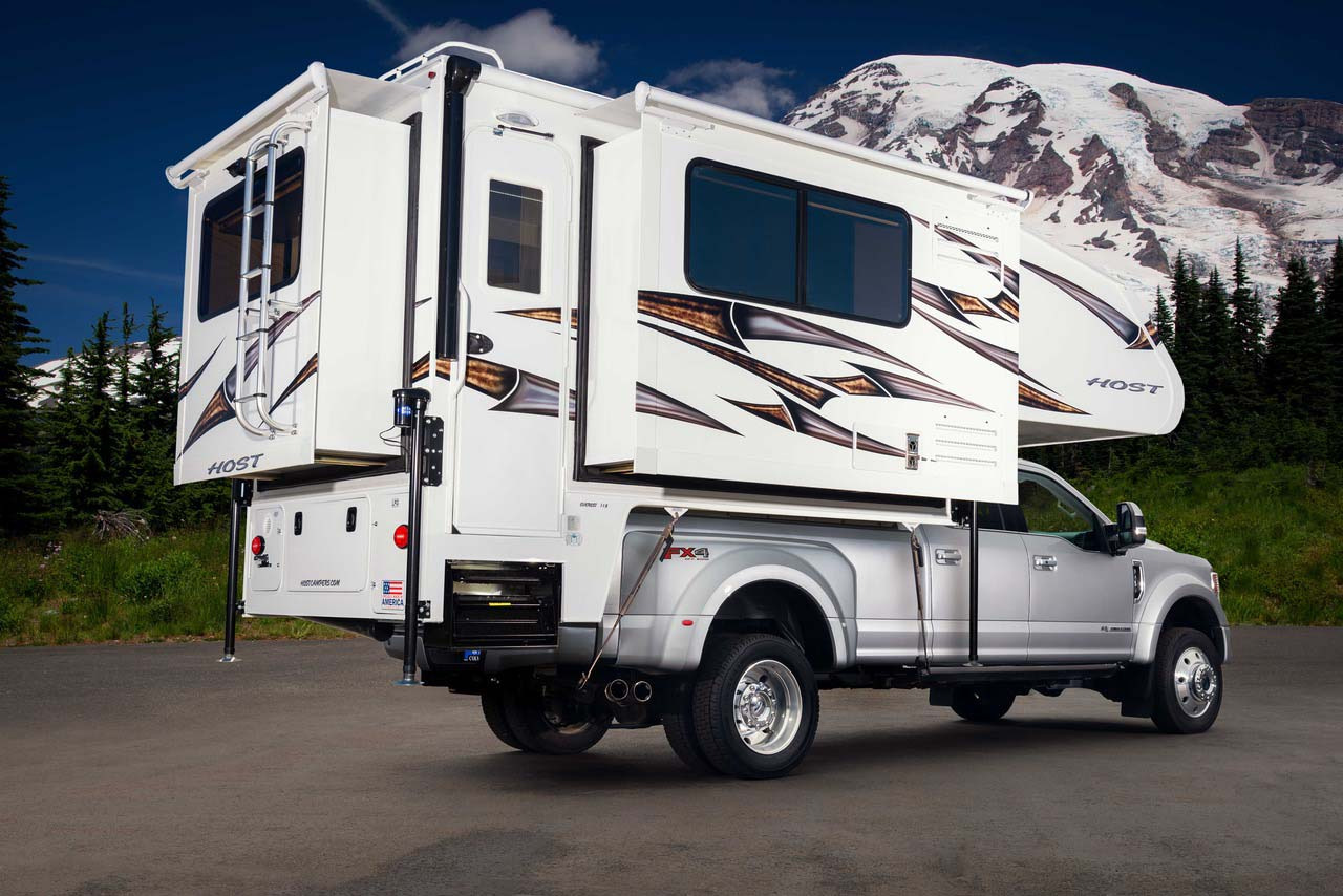 HOST Everest exterior - largest truck campers
