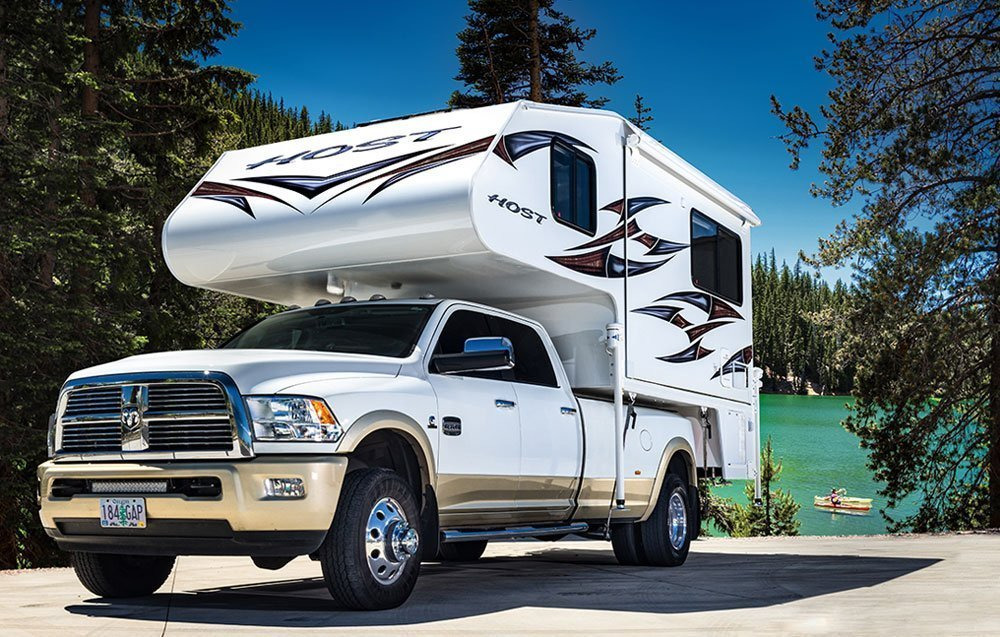HOST Mammoth exterior - largest truck campers