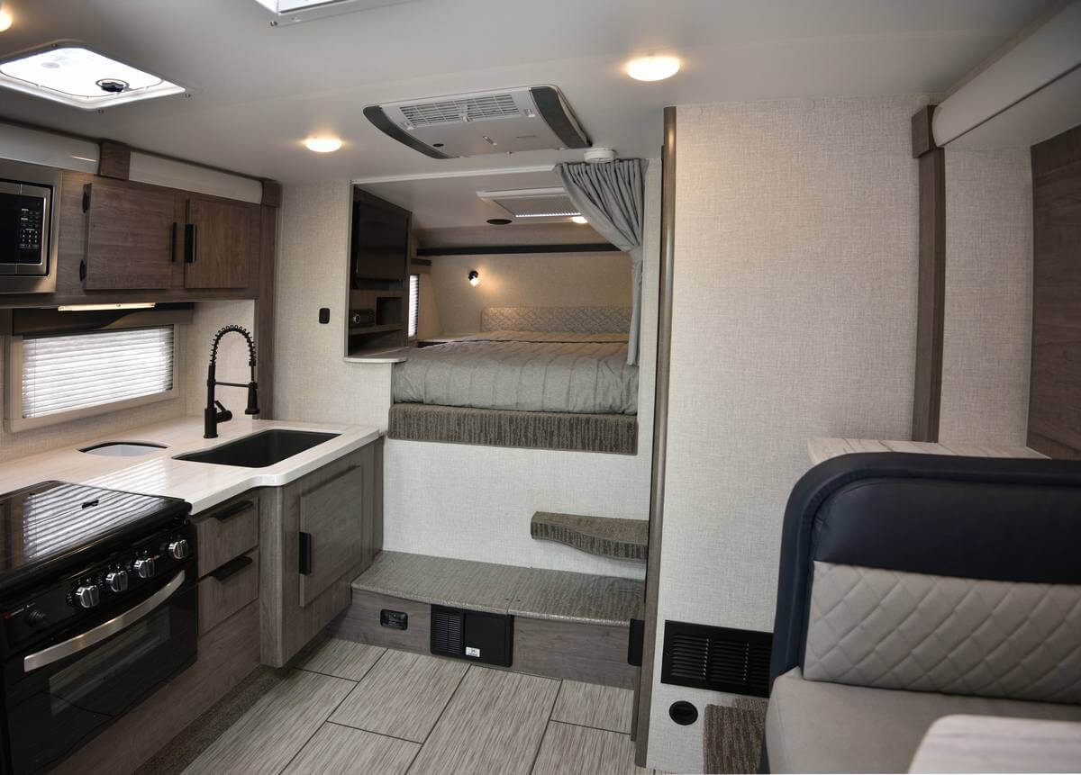 Lance 1062 interior - largest truck campers