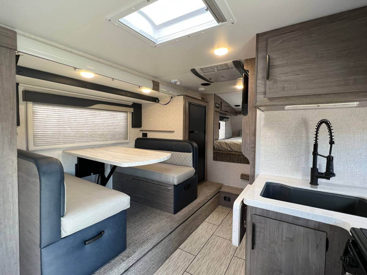 Lance 1172 interior - largest truck campers