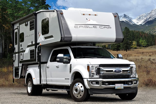 Eagle Cap 1200 exterior - largest truck campers